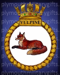 HMS Vulpine Magnet